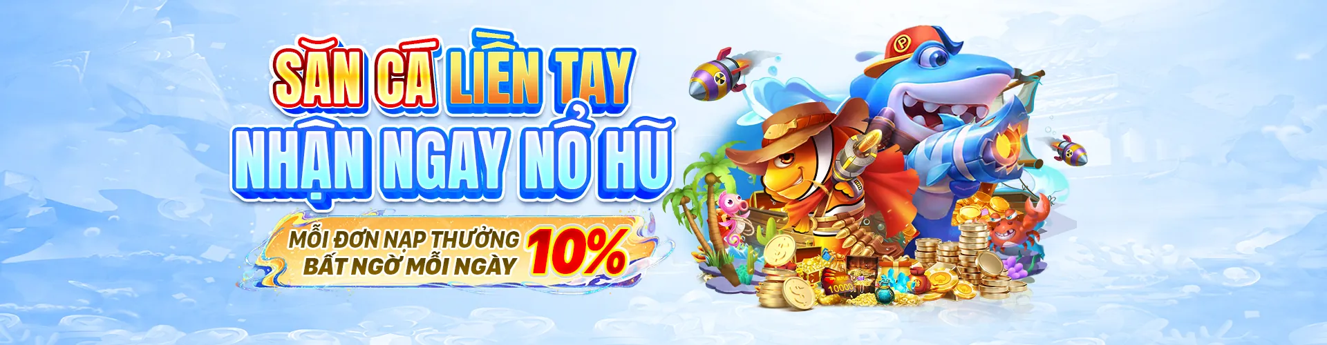 Game bắn cá 68 GB với đại dương đầy màu sắc